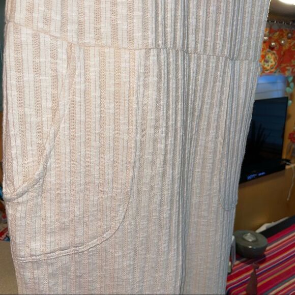 Nwot ART WORK Girls' Rib-Knit Sleeveless Jumpsuit  IVORY Large 10-12 - Picture 3 of 9